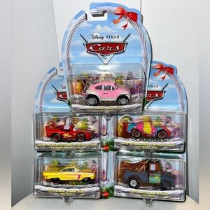 Disney Pixar Cars Easter Complete Set of 5